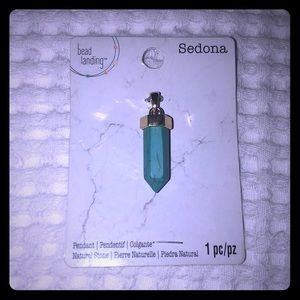 NWT natural stone pendant by Sedona